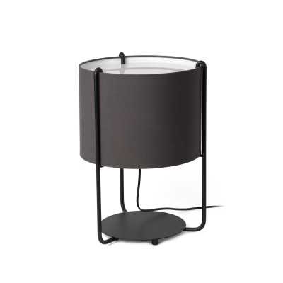 Lampe de table en acier E27 noir mat BOÔLOT