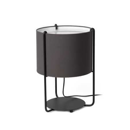 Lampe de table en acier E27 noir mat BOÔLOT