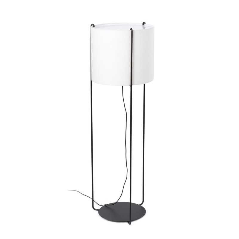 Lampe de sol en acier E27 noir mat LE FAIS
