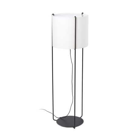 Lampe de sol en acier E27 noir mat LE FAIS