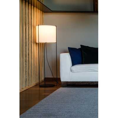 Lampe de sol en acier E27 noir mat LE FAIS