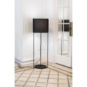 Lampe de sol en acier E27 noir mat ESCURES