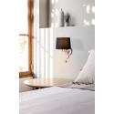 Lampe murale en acier E27 chromé brillant BRENAS
