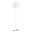 Lampe de sol en acier E27 blanc mat ANNONAY