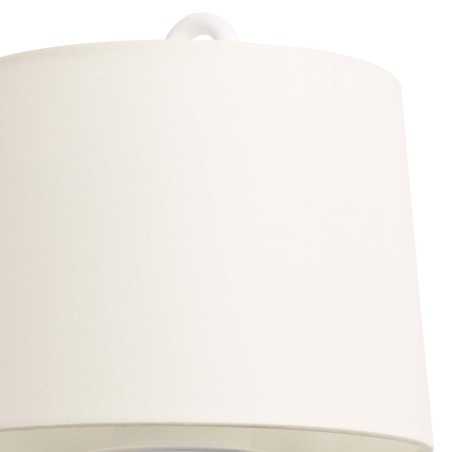 Lampe de sol en acier E27 chromé brillant BASSOU