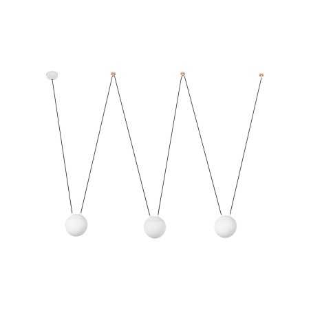 Lampe de plafond en aluminium E27 blanc mat HERANGE