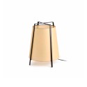 Lampe de table en acier E27 noir mat THIANT