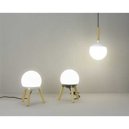 Lampe de plafond en aluminium E27 blanc mat IGNERAY