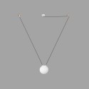 Lampe de plafond en aluminium E27 blanc mat BONNES