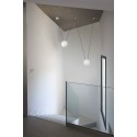 Lampe de plafond en aluminium E27 blanc mat DESTORD
