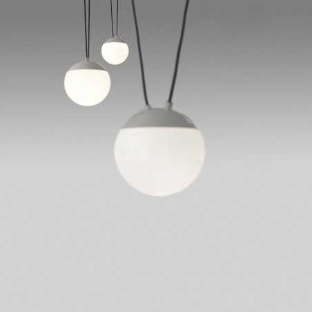 Lampe de plafond en aluminium E27 blanc mat LAGRAND