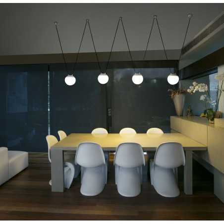 Lampe de plafond en aluminium E27 blanc mat PLEMET