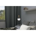 Lampe de plafond en aluminium E27 gris TREINS