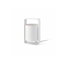 Lampe de table en acier E27 blanc mat CHIVES