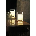 Lampe de table en acier E27 blanc mat CHIVES