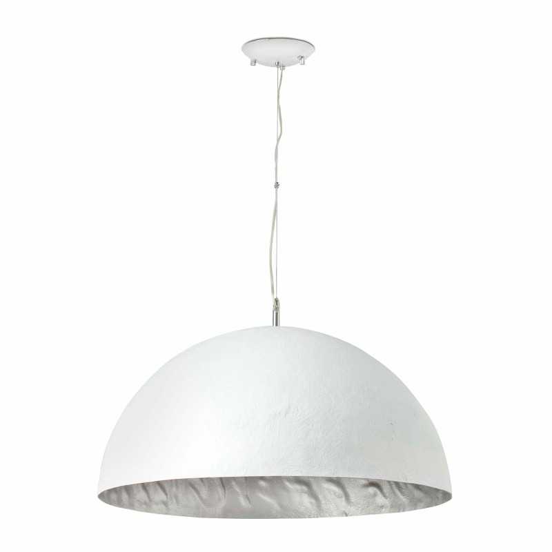 Lampe plafond en fibre de verre E27 blanc mat LAMBREY