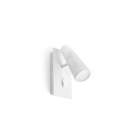 Lampe murale en aluminium LED intégré blanc mat LE SART