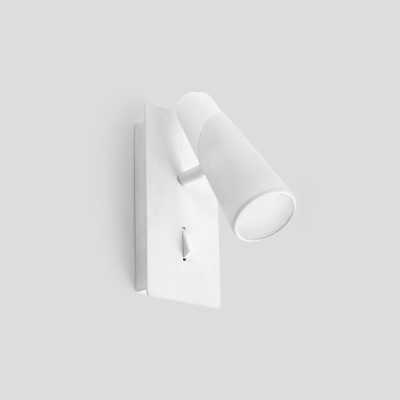 Lampe murale en aluminium LED intégré blanc mat LE SART