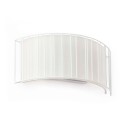Lampe murale en acier E27 blanc mat MALIGNY