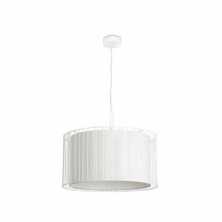 Lampe de plafond en acier E27 blanc mat BEAUJEU