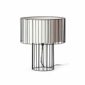 Lampe de table en acier E27 noir mat VILLENY