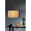 Lampe de plafond en acier E27 noir mat GEMAGES