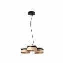 Lampe de plafond en acier LED intégré noir mat ANZEME
