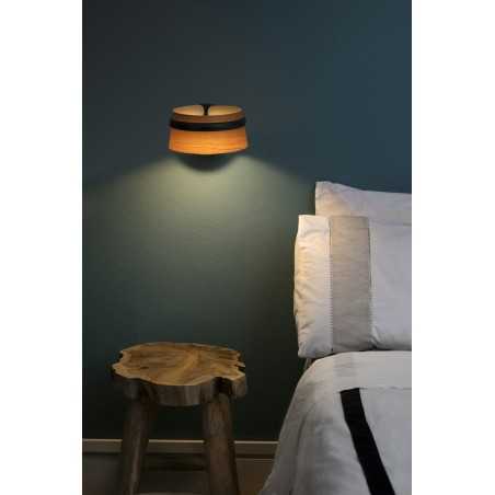 Lampe murale en acier LED intégré noir mat JUVIGNY