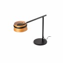 Lampe de table en acier LED intégré noir mat LAGERAT