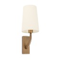 Lampe murale en acier E27 oro antiguo BENAIZE