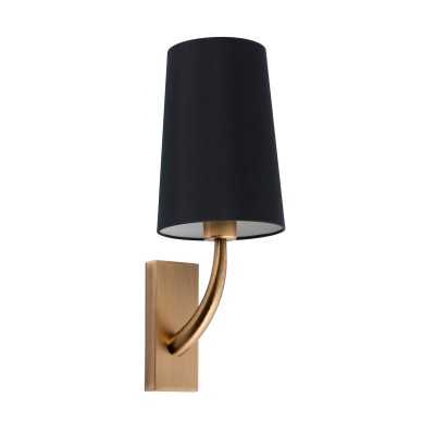 Lampe murale en acier E27 oro antiguo VALAURY