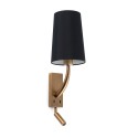 Lampe murale en acier E27 oro antiguo BUCHET
