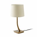 Lampe de table en acier E27 oro antiguo MIZOËN