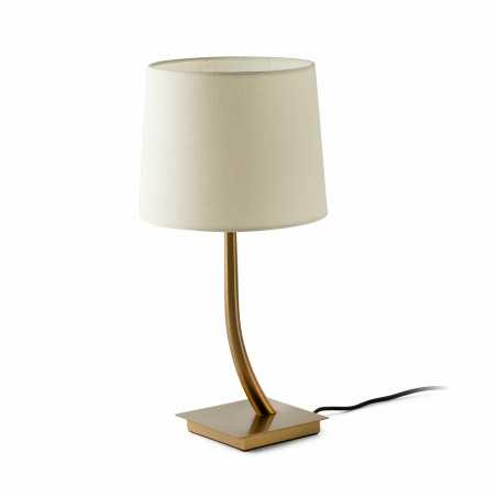 Lampe de table en acier E27 oro antiguo MIZOËN