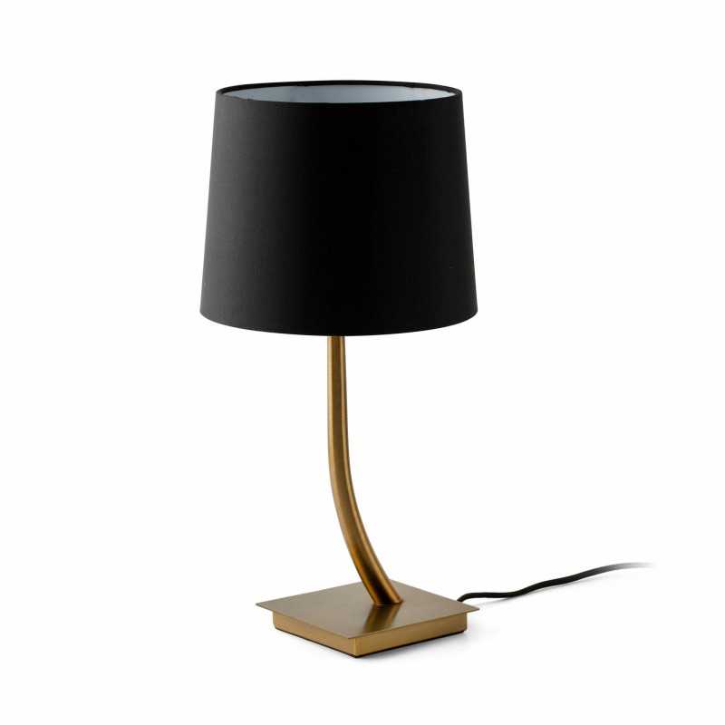 Lampe de table en acier E27 oro antiguo DOURLE