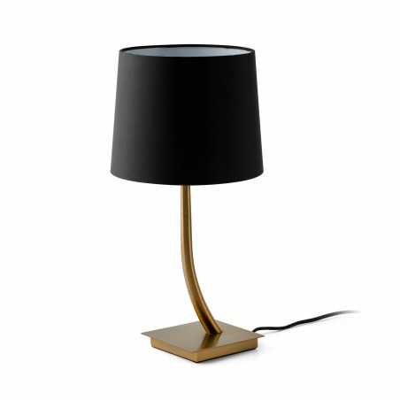 Lampe de table en acier E27 oro antiguo DOURLE