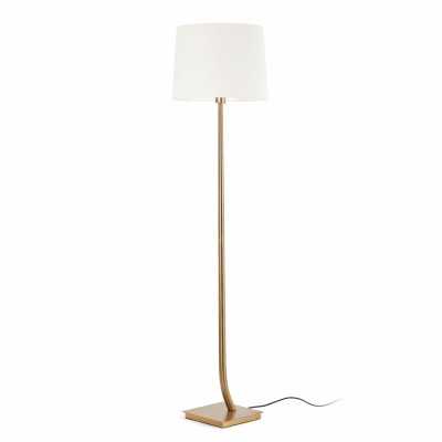 Lampe de sol en acier E27 oro antiguo VARAIZE