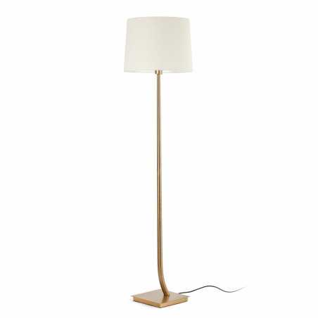 Lampe de sol en acier E27 oro antiguo FERICY