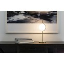 Lampe de table en acier LED intégré doré brillant SAILLY