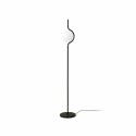 Lampe de sol en acier LED intégré noir mat BRIZON