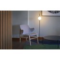 Lampe de sol en acier LED intégré noir mat BRIZON