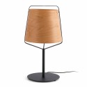 Lampe de table en acier E27 noir mat DALUIS