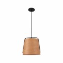 Lampe de plafond en acier E27 noir mat FUVEAU