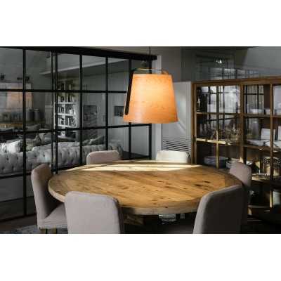 Lampe de plafond en acier E27 noir mat FUVEAU