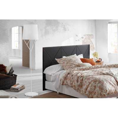 Lampe de sol en acier E27 blanc mat MONTANE