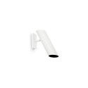 Lampe murale en acier GU10 blanc mat LAURIE
