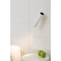 Lampe murale en acier GU10 blanc mat LAURIE