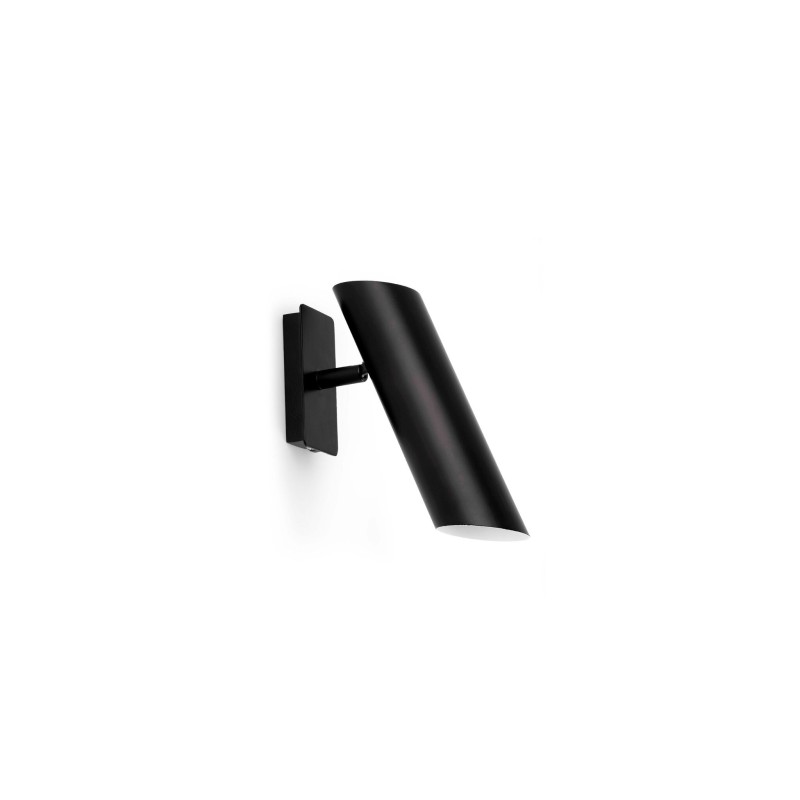 Lampe murale en acier GU10 noir mat CHERON