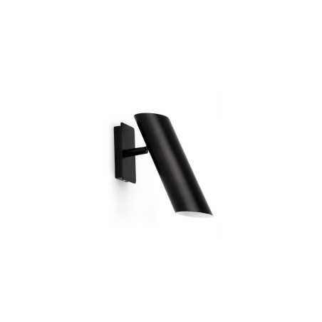 Lampe murale en acier GU10 noir mat CHERON