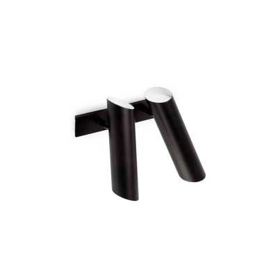 Lampe murale en acier GU10 noir mat réf. 29876